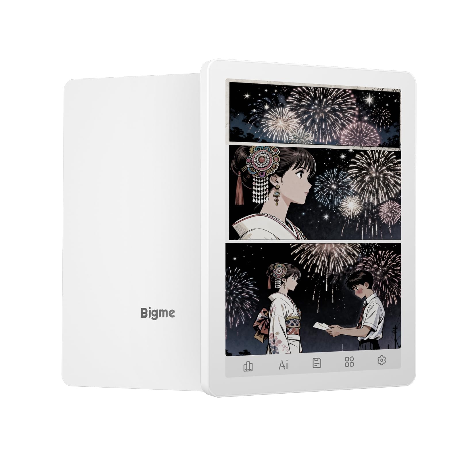 Amazon.co.jp: Bigme カラー電子リーダー、電子書籍リーダー6インチ